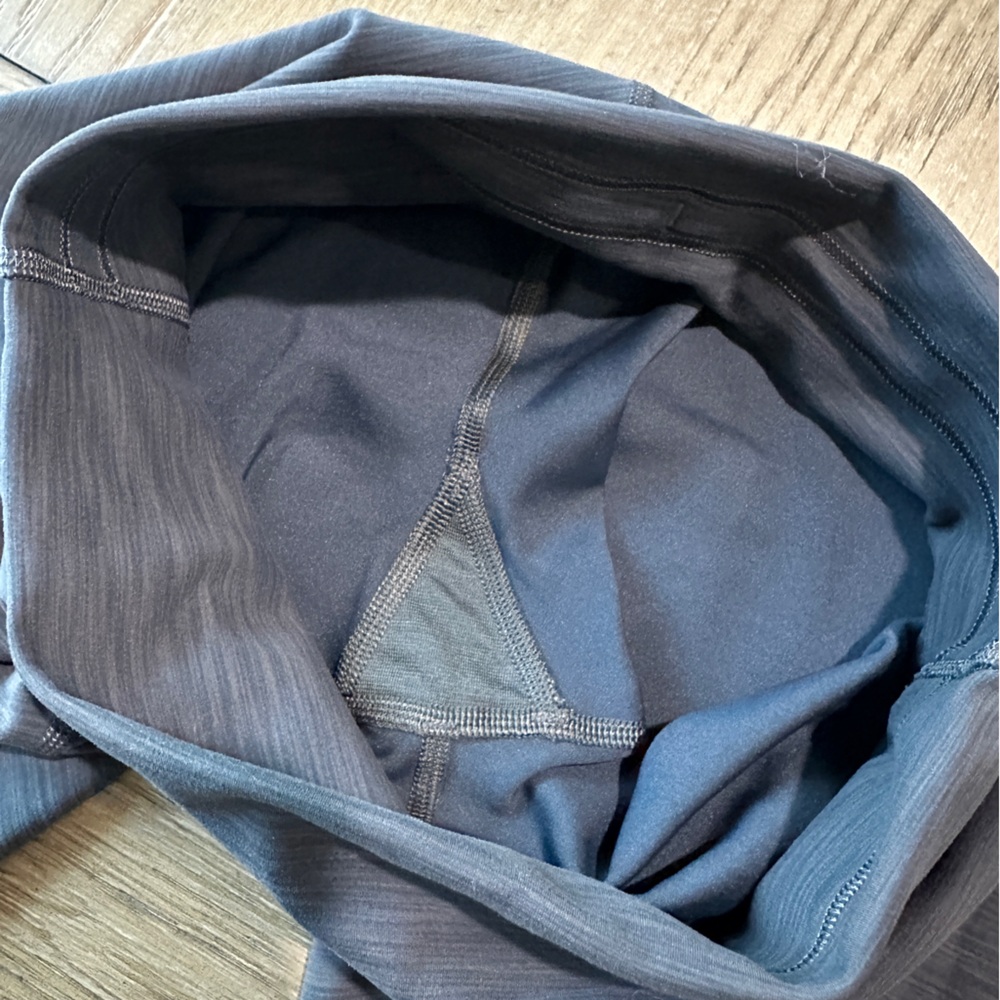 Lululemon Wunder Train High-Rise Tight 25” Size 6 Gray Spacedye - Picture 6 of 10
